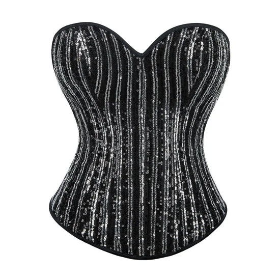 The Obsidian Sparkle Command Corset