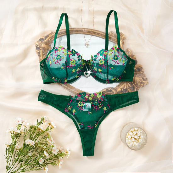The Emerald Petal Seduction Duo